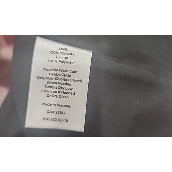 Talbots Red Plaid Multicolor Top Tie Neck Smocked Lined Pullover Women's 2X - Picture 8 of 8